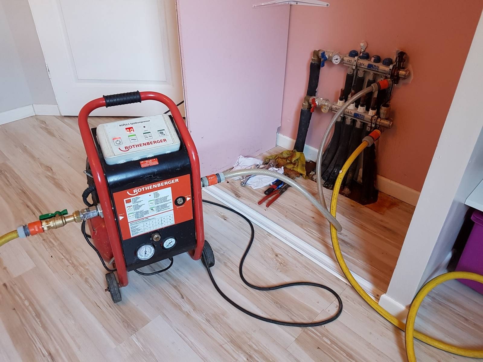 Aydınlı Vaillant Hermetik Şofben Petek Temizliği
